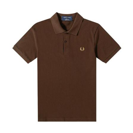 Fred Perry Reissues Original Plain Polo Brun, Herre