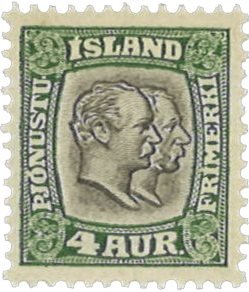 Island 1907 - Tjenestemærke AFA 25 - Postfrisk
