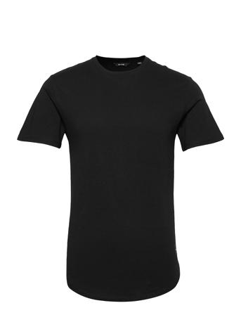 Onsmatt Life Longy Ss Tee T-shirts Short-sleeved Svart ONLY & SONS