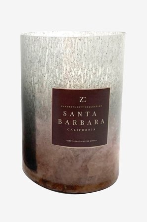 Zelected by Houze - Duftlys Santa Barbara - Grå - Duftlys & duftpinde - Fra Homeroom