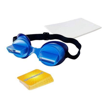 Upsidedownchallenge Spil Omvendt Briller Tilbehør Bærbar Julegave Tegning Billede Brætspil Til Græs Rejse Børn