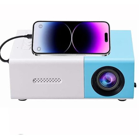 OBOSOE Mini Projektori - Full HD 1080p, Jopa 60" Kuva, Kannettava Kotiin & Ulkokäyttöön