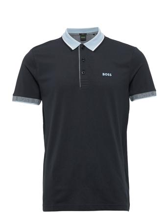 Paule Polos Short-sleeved Blå BOSS