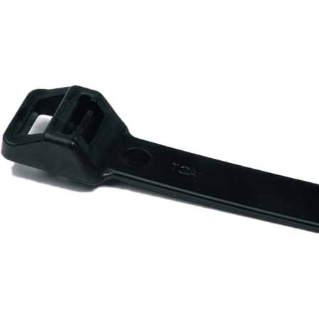 Hellermann Tyton RT250R Buntebånd svart, åpningsbart, 25-pakning 12,5 x 515 mm, Installasjonsmaterial