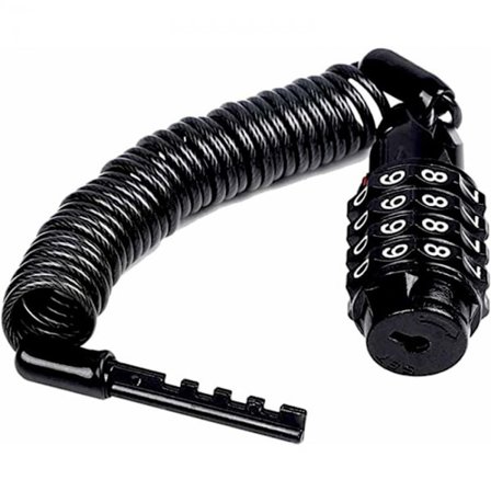 1 st 160 cm kabellås cykelkedja cykellås kod