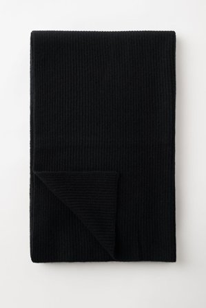 Soft Goat - Chunky Scarf - Schal aus Kaschmir - One Size - Black