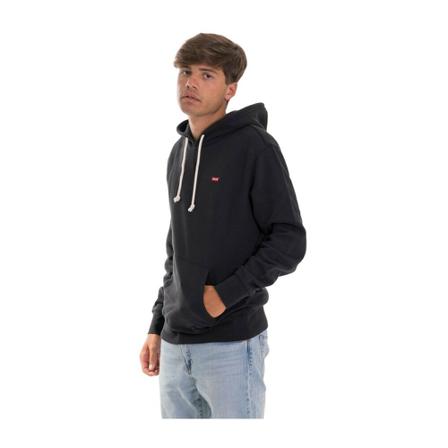 Levi's Hoodies Sort, Herre, Størrelse: M