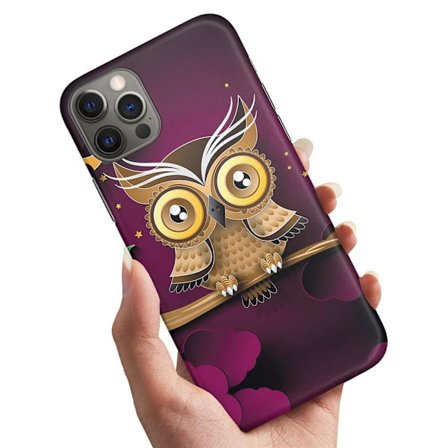 iPhone 13 Mini - Skal/Mobilskal Ljusbrun Uggla