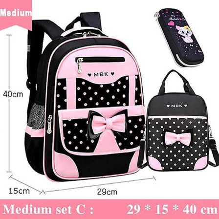 Girls' School Backpack Children School Bag 1 Grade Kids Book Bag Orthopedic Primary Schoolbag Princess Backpack Mochila Infantil
