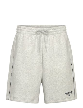 New Balance Linear Graphic Fleece Short 7" - Grey - L