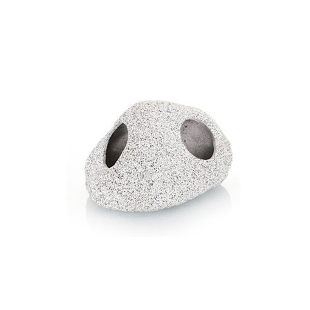 1 stk akvarium gjemmested stein hule for vannlevende kjæledyr å avle, leke og hvile, trygt og giftfritt keramisk fisketank ornamentC