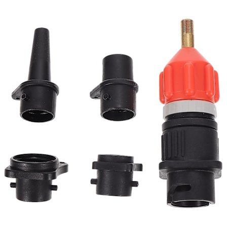 Luftkopplingar Luftventil Konverter Set Halkey Roberts Pump Uppblåsbar Pump Adapter Uppblåsbar Kajak Pump Adapter
