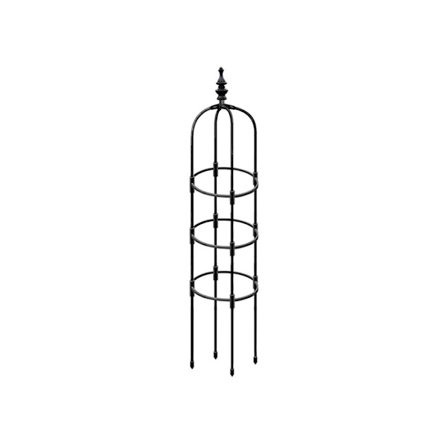 Tårn Obelisk Hage Espalier U-Formet Plantestativ Blomster Klatrestativ Rustbestandig Rustfritt Stål Blomsterstøtte