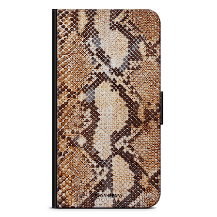 Bjornberry Fodral Samsung Galaxy S9 - Brun Ormskinn