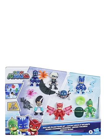 Pj Masks Hero And Villain Figure Set Patterned Hasbro