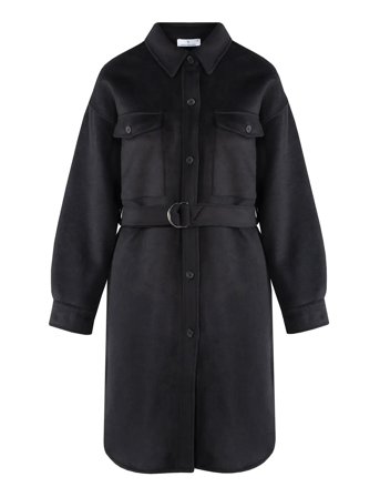 Urban Pioneers Katinka Overshirt - Black - XS