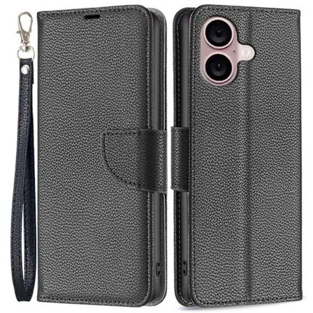 iPhone 16 cover with a stand - Black