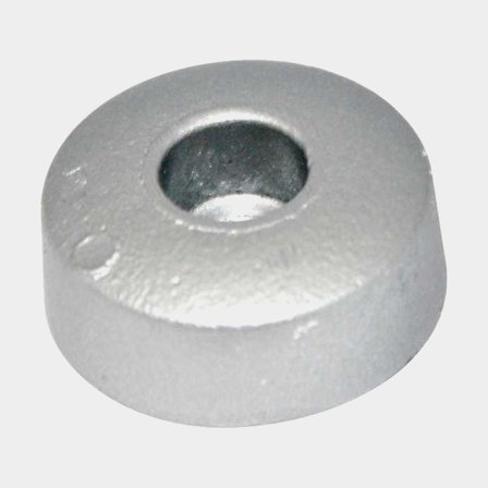 Zinc anode Tecnoseal, for propeller, fits Flex o flod propeller, Ø16 mm/Ø31.7 mm