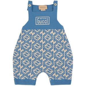 Kids - Gucci Blue Knitted Overalls 18-24 Months - All in ones - 18-24 months - Blue