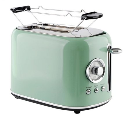 Emerio Brødrister 800W til 2 skiver - Grøn