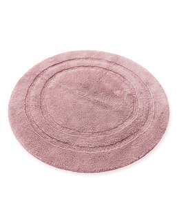 Baderomsmatte Turin rund Rosa