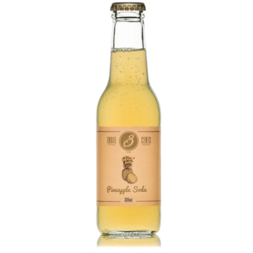 Pineapple Soda Three Cents 20cl