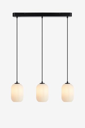 Markslöjd - CAVA Pendel 3L Lige - Sort - Loftpendler - Fra Homeroom