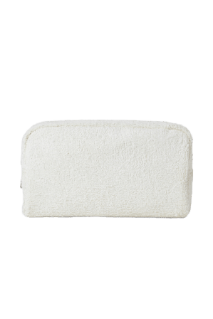 Å BEAUTY Necessär i frotté Necessärer Unisex Vit SMALL