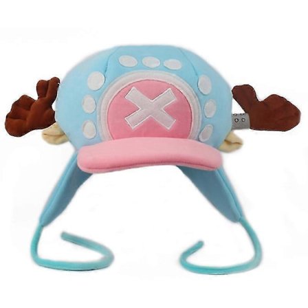 Söpöt Anime-hatut Tony Chopper Cosplay Pehmohattu Rekvisiitta Unisex Lämpimät Talvihatut Halloween Joululahja