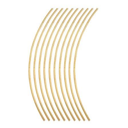 Guitarbåndtråd, 10 enheder, 1,6 mm 1,8 mm 2,0 mm 2,2 mm 2,4 mm 2,7 mm 2,9 mm Valgfrit