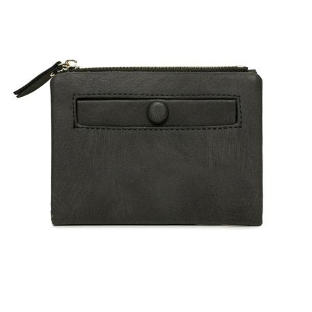 1 kpl Pieni Nahkainen Lompakko Naisille Mini Vetoketjullinen Kolikkopussi Henkilökortti