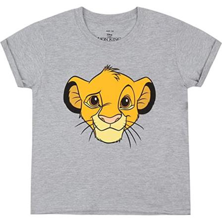 The Lion King Simba T-shirt Dam/dam M Graphite Heather