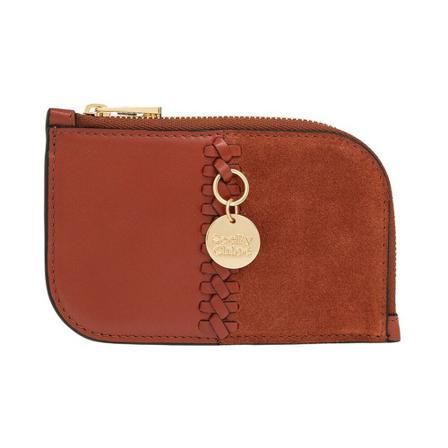 See by Chloé Tilda card case , Bruin , Dames , Maat: ONE Size Portefeuilles