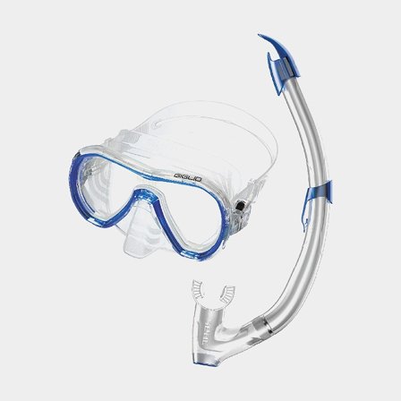 SEAC Giglio Snorkelset mask och snorkel blå str. vuxen