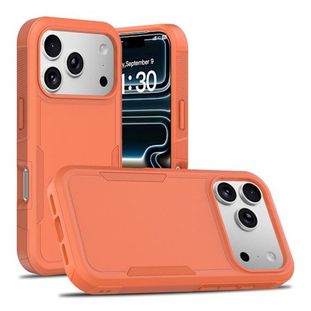 iPhone 17 Pro Max Stødsikkert Telefoncover, Orange