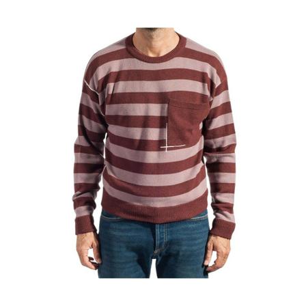 Mauro Grifoni, Round-neck Knitwear Rood, Heren, Maat:S