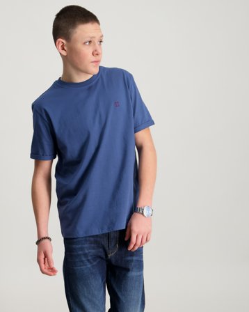 Les Deux Norregaard Contrast T-Shirt KIDS Sininen T-paidat Pojat - Kids Brand Store