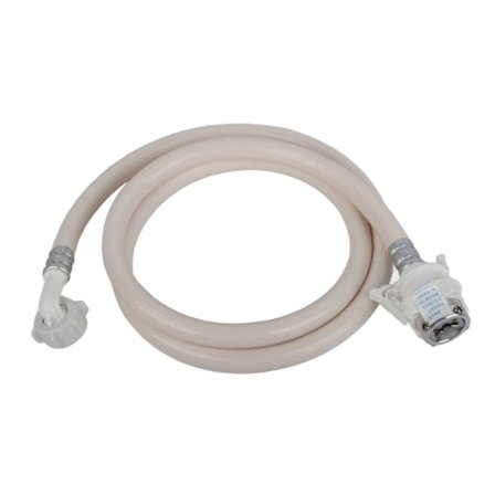 Vaskemaskin vanninntaksslange Sprengsikker PVC vannrør med metallkontakt for Haier automatisk vaskemaskin 1,5 m / 4,9 fot
