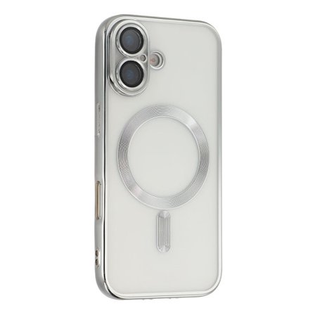 SKALO iPhone 17 Metallic TPU Skal - Silver