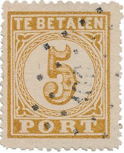 Hollandsk Ostindien 1874 - NVPH P1 - Stemplet