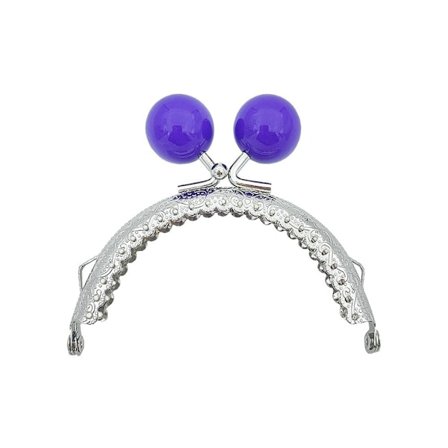 Pung Ramme Kyss Lås Veske Lås Ramme LILLA LILLA