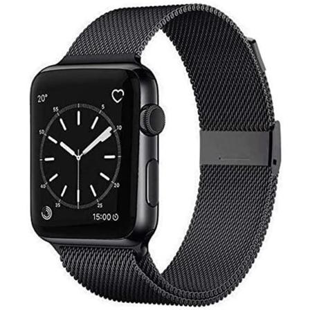 Klockarmband Watch 1/2/3/4/5/6/se Armband 42/44 - Svart Svart