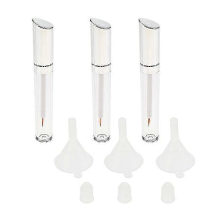 5ml Tomma Tuber Mascara Eyeliner Läppglans Flaska Med Trattar För Eyeliner