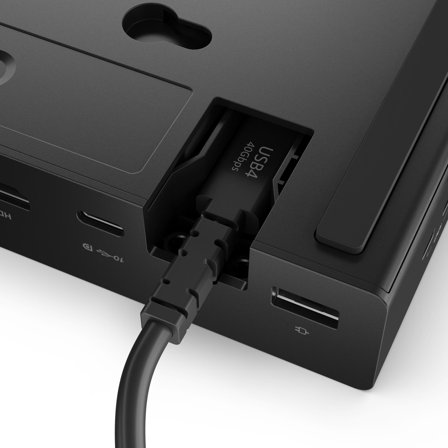 Lenovo ThinkPad USB4 Dock 5000 Kabelgebunden Thunderbolt 4 Schwarz