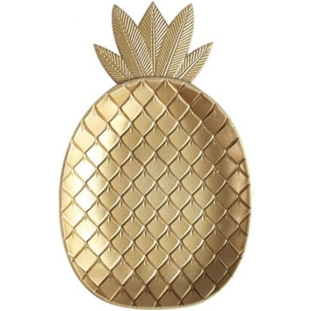 Brett, Ringbrett Nøkkel Liten Smykkeoppbevaringsboks, Ananasblad Brett Sna