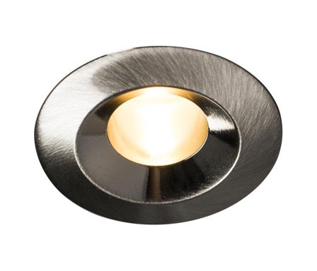 Hide-a-Lite Core Smart Downlight 15°, børstet stål 3000 K, Belysning