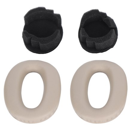 Hovedtelefon Øretelefoner Udskiftelige Svampepude med Tuning Bomuld til Sony MDR‐1000X WH‐1000XM2 HovedtelefonChampagne Guld