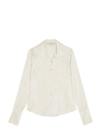 Slim Fit Shirt Cream REMAIN Birger Christensen