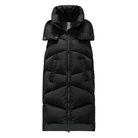 BomBoogie Long Padded Väst svart, Dam Yttervästar, Dam, Storlek: M