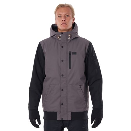 Rip Curl Men's Traction Snow Jacket Men unlined ski jackets Grey S